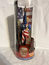 Donald Trump Talking Figure Doll,W/Flag W/Trumps Voice 17 Audio Lines Brand New!