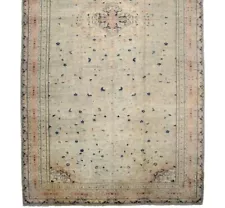 10X24 Antique Indian Hand-Knotted Wool Rug, circa 1900 (10' x 24'3")