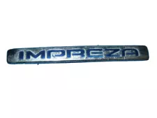 02-07 Subaru IMPREZA wrx Wagon Emblem Badge Hatch Liftgate Rear Letters