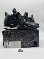 Jordan 4 Retro 11Lab4 Black 719864-010 Size 11