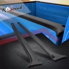 Black Stepside Bed Rail Caps LH RH for Chevy Silverado GMC Sierra 1500 1999-2005 (For: 2002 Chevrolet)