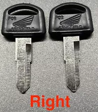 2 Key Blanks Honda CB250 Nighthawk CB500 CB750 Four CBR600 F3 CBR900RR CBR 600 R (For: Honda Nighthawk 250 CB250)