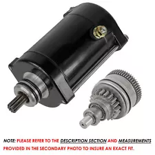 New Starter & Drive for Seadoo GTX Di 951Cc 950 2000 2001 2002 2003