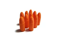 9mm Dummy Rounds/Snap Caps 3D Printed 9mm Luger Parabellum Training Rounds