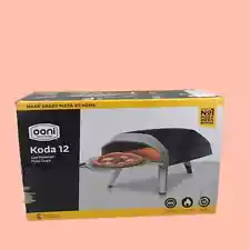 NEW Ooni Koda 12 Gas Pizza Oven – 28mbar Propane Outdoor Pizza O_Black