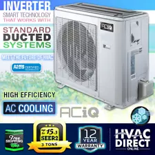 3 Ton 15.3 SEER2 ACiQ High Efficiency Central Air Conditioner Inverter AC Unit