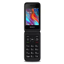 Boost Mobile Q1W Schok Flip 8 GB Prepaid Phone, Black