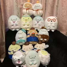 Sumikko gurashi Plush lot of 15 Set sale not for sale Tagged Tonkatsu Neko etc.