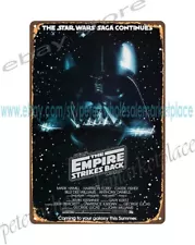 reproductions for sale Empire Strikes Back star wars metal tin sign