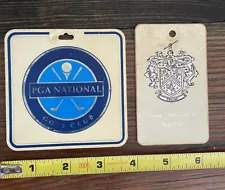 Trump International G.C. Golf Bag Tag Palm Beach FL PGA National Golf Club