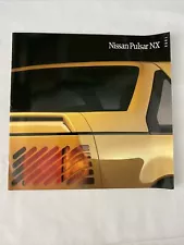 1990 NISSAN Brochure PULSAR NX Great Info & Picture A FUN SPORTS COUPE (CP155)