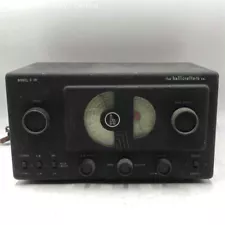 Vintage The Hallicrafters Company S-38 Black Collectible Ham Shortwave Radio