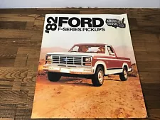 1982 Ford F-Series Truck 22-page Sales Brochure Catalog - F-150 F-100 F-250