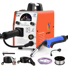 HITBOX 4 in 1 MIG Welder 200A 110V 220V Inverter Gas ARC TIG MIG Welding Machine