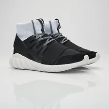 Adidas Men's TUBULAR DOOM Shoes Black/White BA7555 b