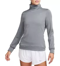 NIKE WOMEN'S THERMA-FIT ELEMENT SWIFT TURTLENECK RUNNING TOP MEDIUM