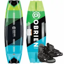 New O'Brien System 140cm Wakeboard with 10-14 Clutch Bindings - 2220202