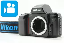 ð¦VIDEOð[Opt MINT] Nikon F-801S 35mm SLR AF Film Camera Black Body From JAPAN