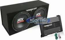 MTX Audio Terminator TNP212D Amplified Loaded Dual 12" Enclosed Subwoofer System