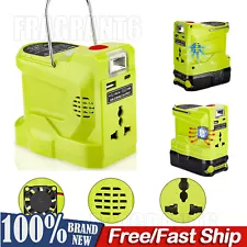 200W Portable Power Inverter For Ryobi Portable Power Generator With USB 18V