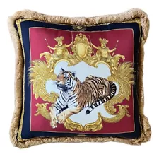 Versace Atelier Tiger Pillow-reversible, ca. 1995