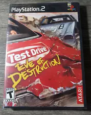 Test Drive: Eve of Destruction (Sony PlayStation 2, 2004) PS2 BRAND NEW SEALED!!