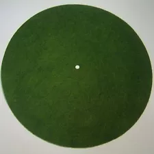 Edison Disc Phonograph 11.5" Light Green Turntable Felt