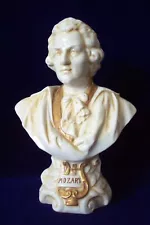 VERY FINE BUST OF MOZART.