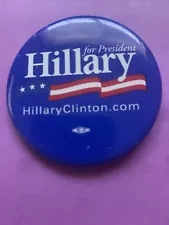 Hillary Clinton 2.25 Inch Button