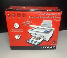 Lexmark X3430 All-in-one Inkjet Printer With Memory Card Slots