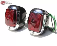 40-53 Chevy First Series Pickup Truck Rear Tail Lamp Lights Right Left Hand Set