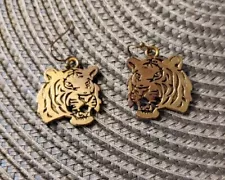 Cincinnati Bengals Tiger Earrings NFL