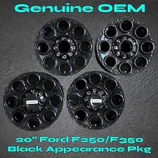 PRISTINE SET! 20" Black Wheels for Ford F250 F350 2023-2024 OEM Rims F-250 F-350