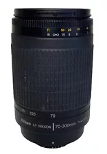 Nikon AF G Zoom-Nikkor 70-300mm f/4-5.6 FX lens for N80 F100 D7500 D850 DF