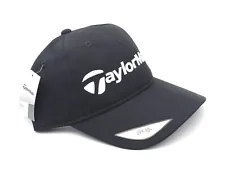 NEW TaylorMade Performance Custom Side Hit Relaxed Black Adjustable Golf Hat Cap