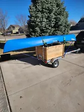 Saranac Old Town Canoe, Malone Trailer, Minn Kota Endura 55, Misc. Equipment