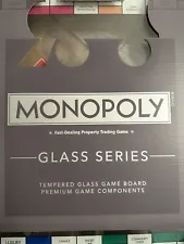 MONOPOLY Glass Edition Deluxe Board Game Tempered Brand New by WS Game Company