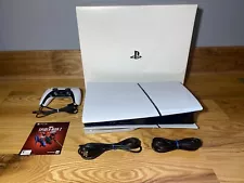 Sony PS5 Slim Marvel's Spider-Man 2 Bundle. With Unused Scratch Code