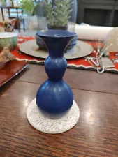 Van Briggle Original Vase Colorado Springs Royal Blue 6" Height