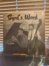 New ListingDonald Byrd, Byrd's Word, 1956 1st Savoy Red Lbl., MG-12032, RVG~RARE~