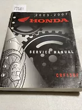 2003 2004 2005 2006 2007 Honda CRF150F OEM Service Repair Manual