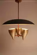 1950's Mid century Italian Disk Shade Sputnik Chandelier Stilnovo Ceiling Light