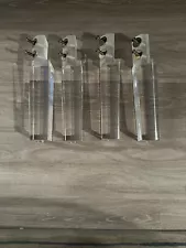 4 Large Acrylic Legs For Furniture