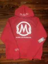 Limited Edition Red New Mamba And Mambacita Hoodie Adult Large Authentic