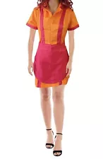 Diner Waitress Women's Costume 2 Broke Girls Max Black Caroline Channing Uniform