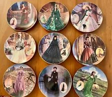 Gone With the Wind Bradford Exc. - Costuming Of A Legend Collector Plates