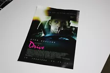 Drive 2011 Ryan Gosling Original Movie Poster 11X17