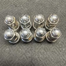 8 Ford F250 F350 Harley Davidson Wheel Lug Rim Nuts OEM 14mm x 1.5 Chrome HD-8 (For: 2012 F-250 Super Duty)