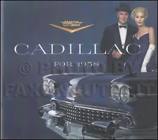 1958 Cadillac Sales Catalog Deville Eldorado Series 62 60 Special Fleetwood (For: 1958 Cadillac)