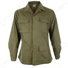 US Military Army Style Ripstop Field Jacket - Olive Drab - All Sizes